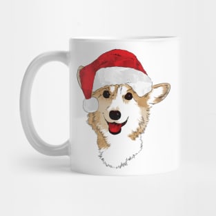 Ho Ho Happy Corgi Christmas Mug